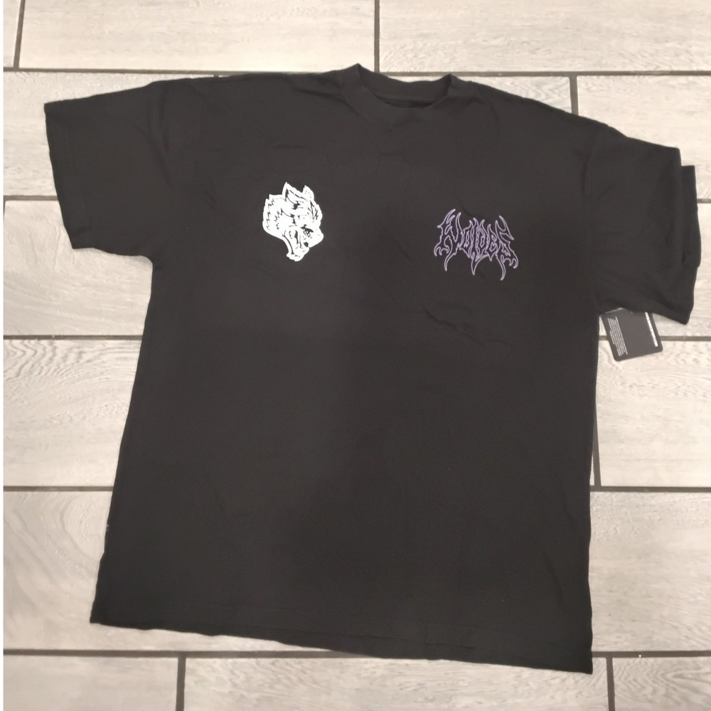 Darc Sport WWE Undertaker Wolves T-Shirt Black Limited Edition 038/1000 Mens M